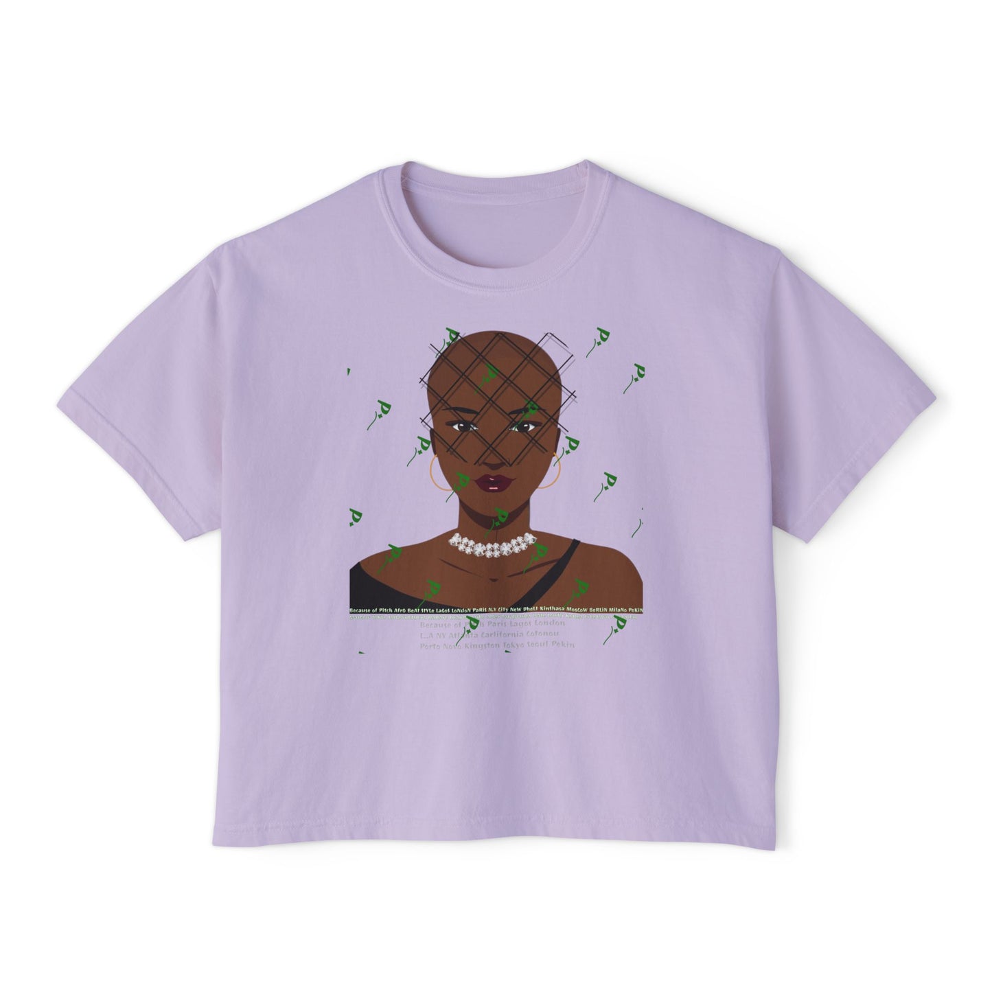 Empowerment AfroBeat Women's Boxy Tee