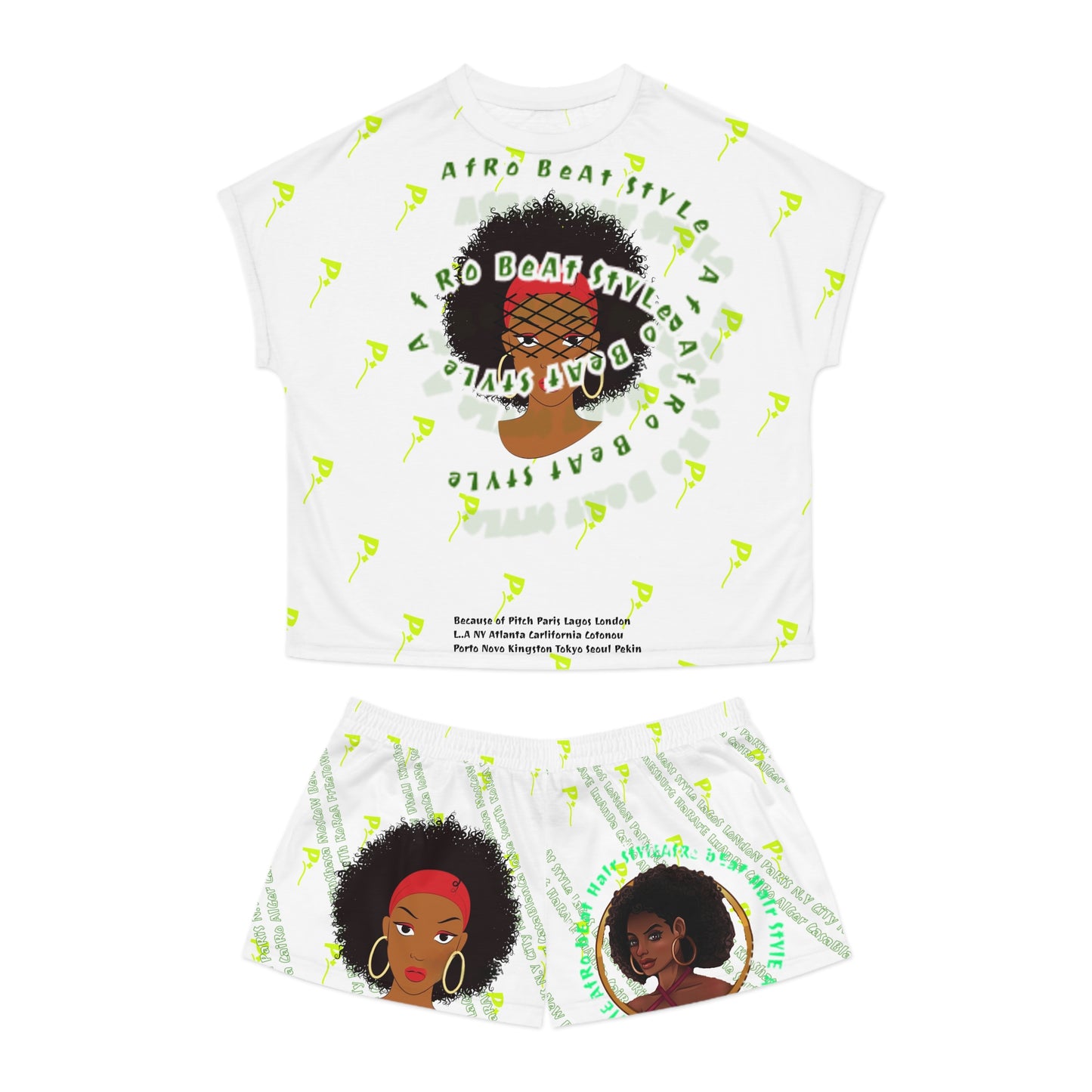 Women's Set - Pitch Afro Beat Style Comfortable for Music Lovers