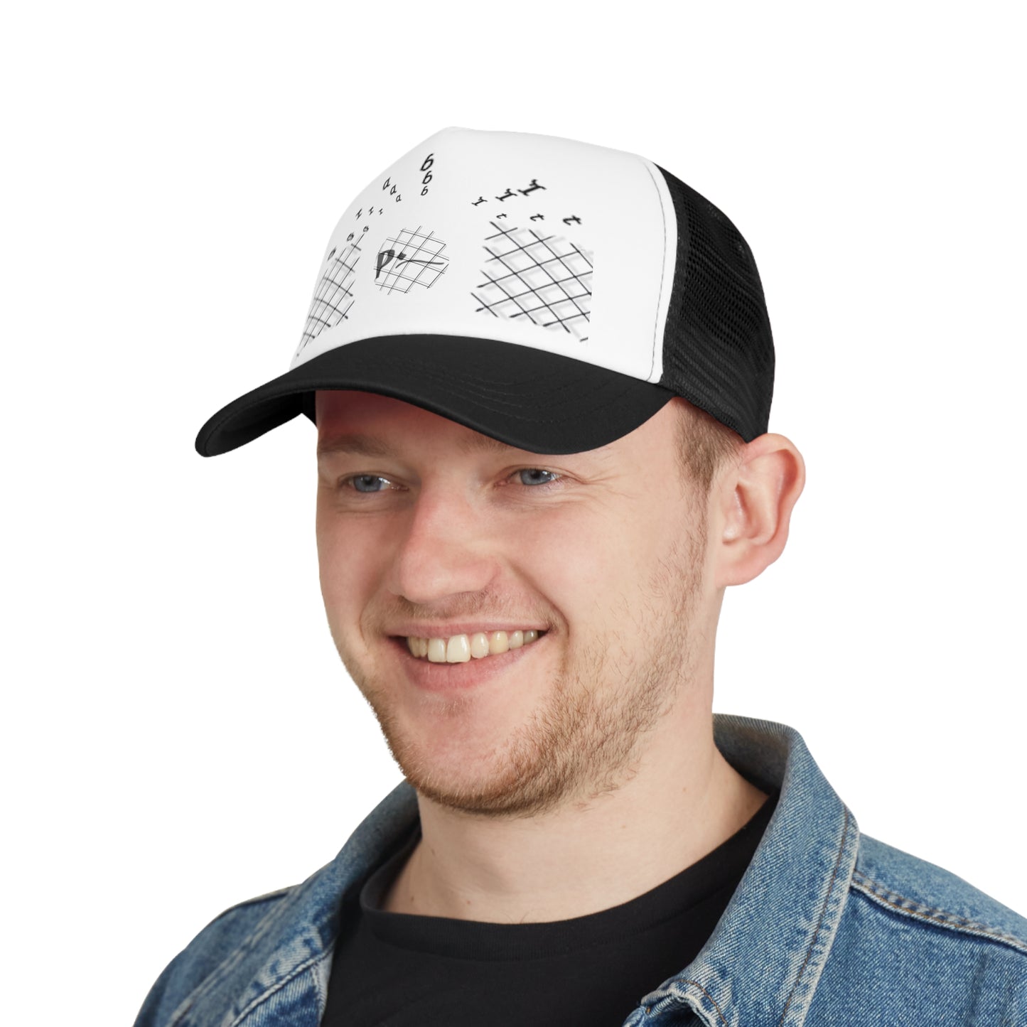 Mesh Cap - Pitch Stylish Trendy Graphic Design for Casual Wear