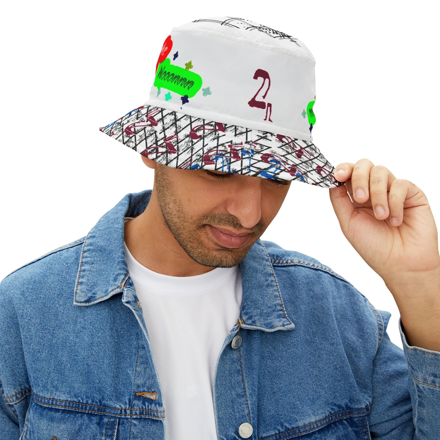 Pitch Graphic Bucket Hat