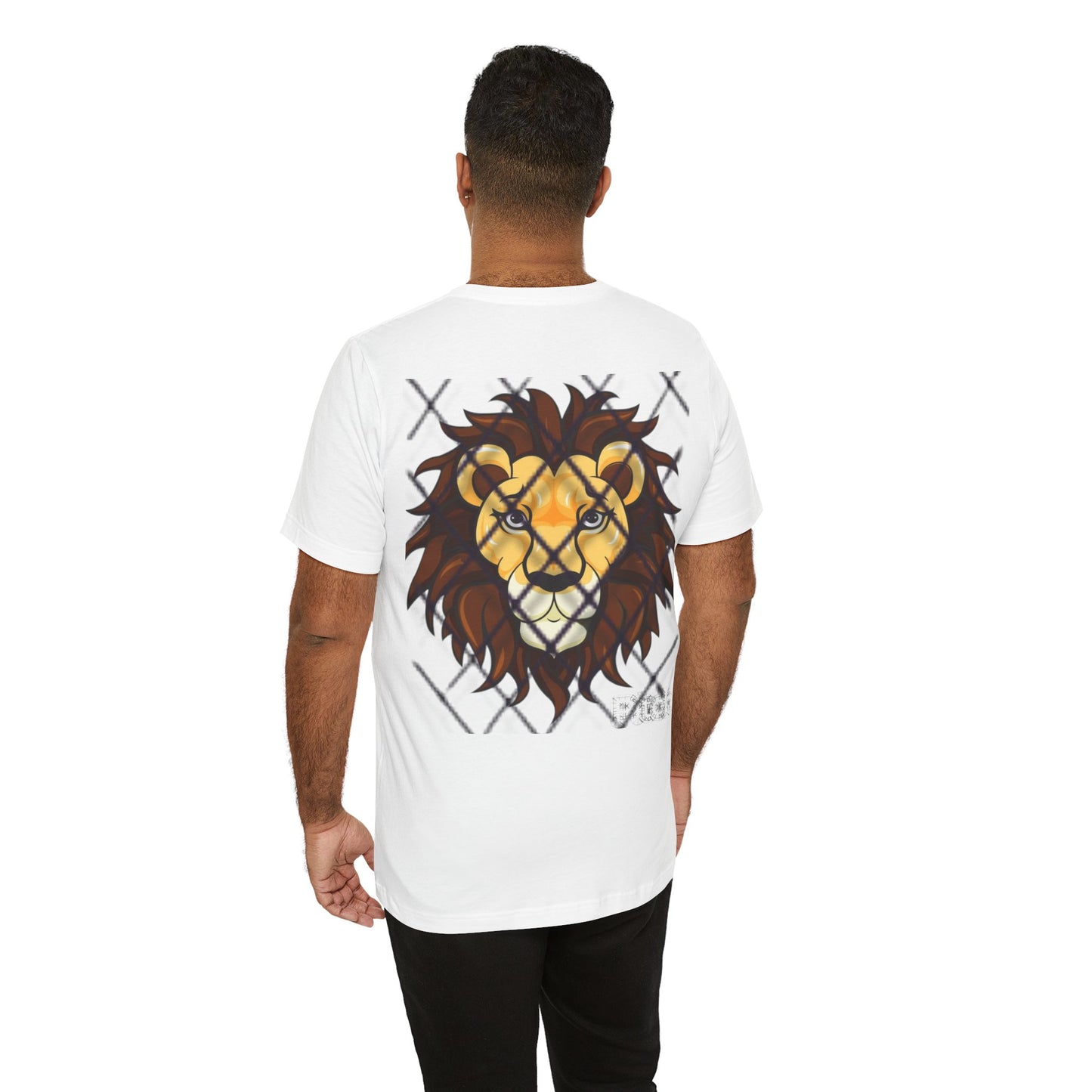 Pitch Lion Graphic Tee - Unisex Wildlife Art