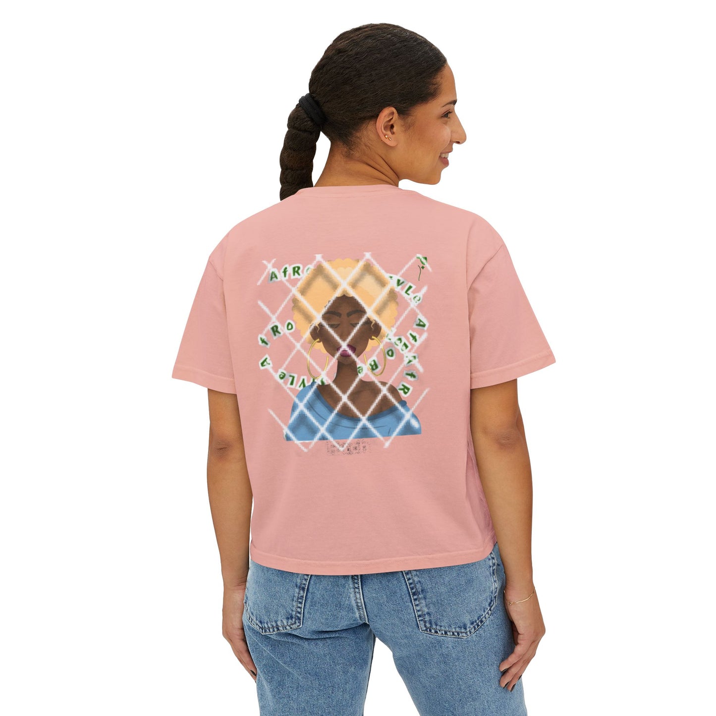 Empowerment AfroBeat Women's Boxy Tee