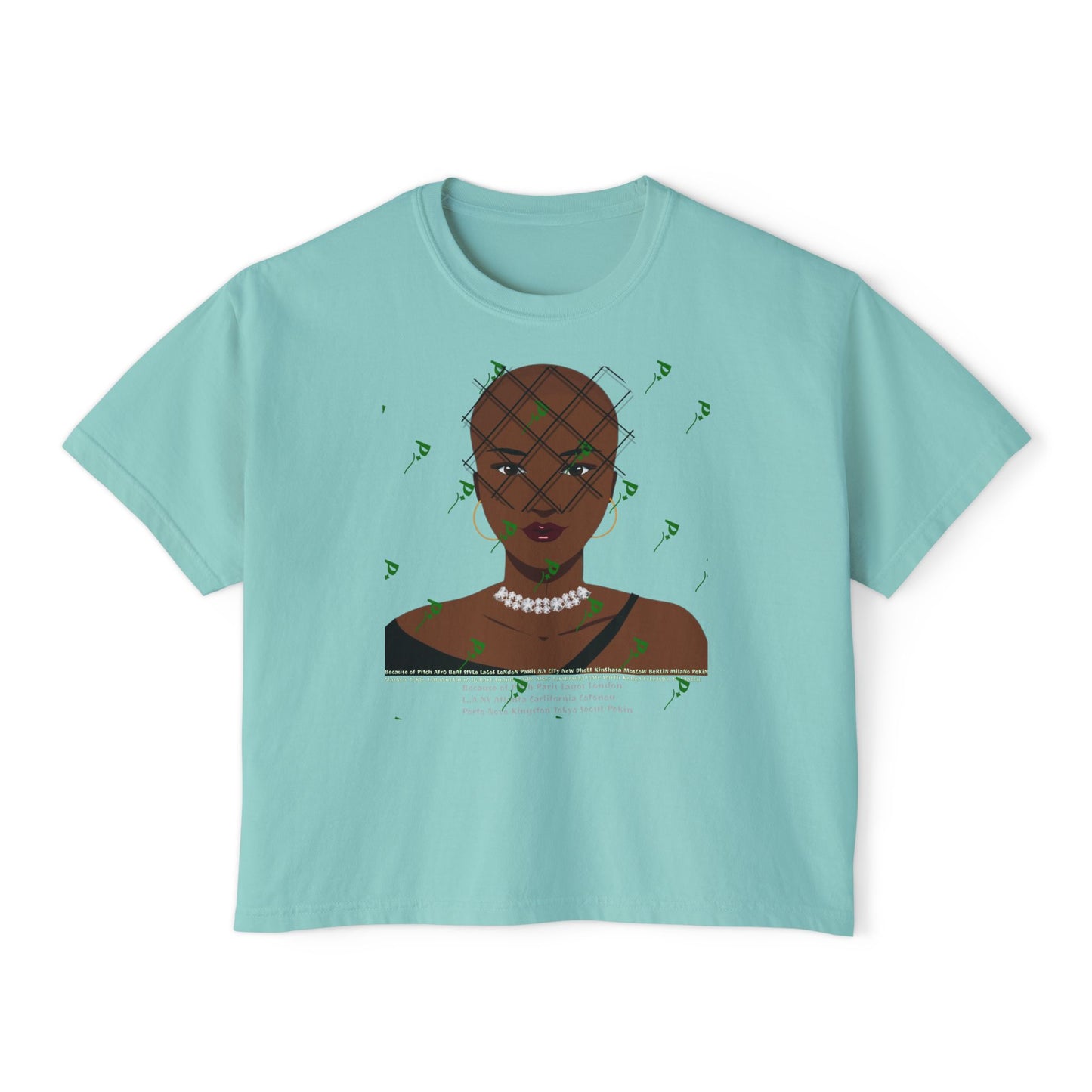 Empowerment AfroBeat Women's Boxy Tee