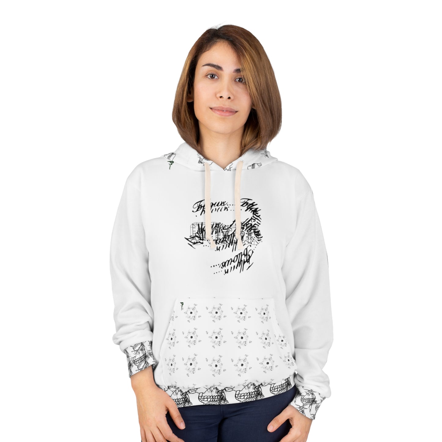 Pitch Artistic Unisex Hoodie - Unique Graphic Design for Creative Souls