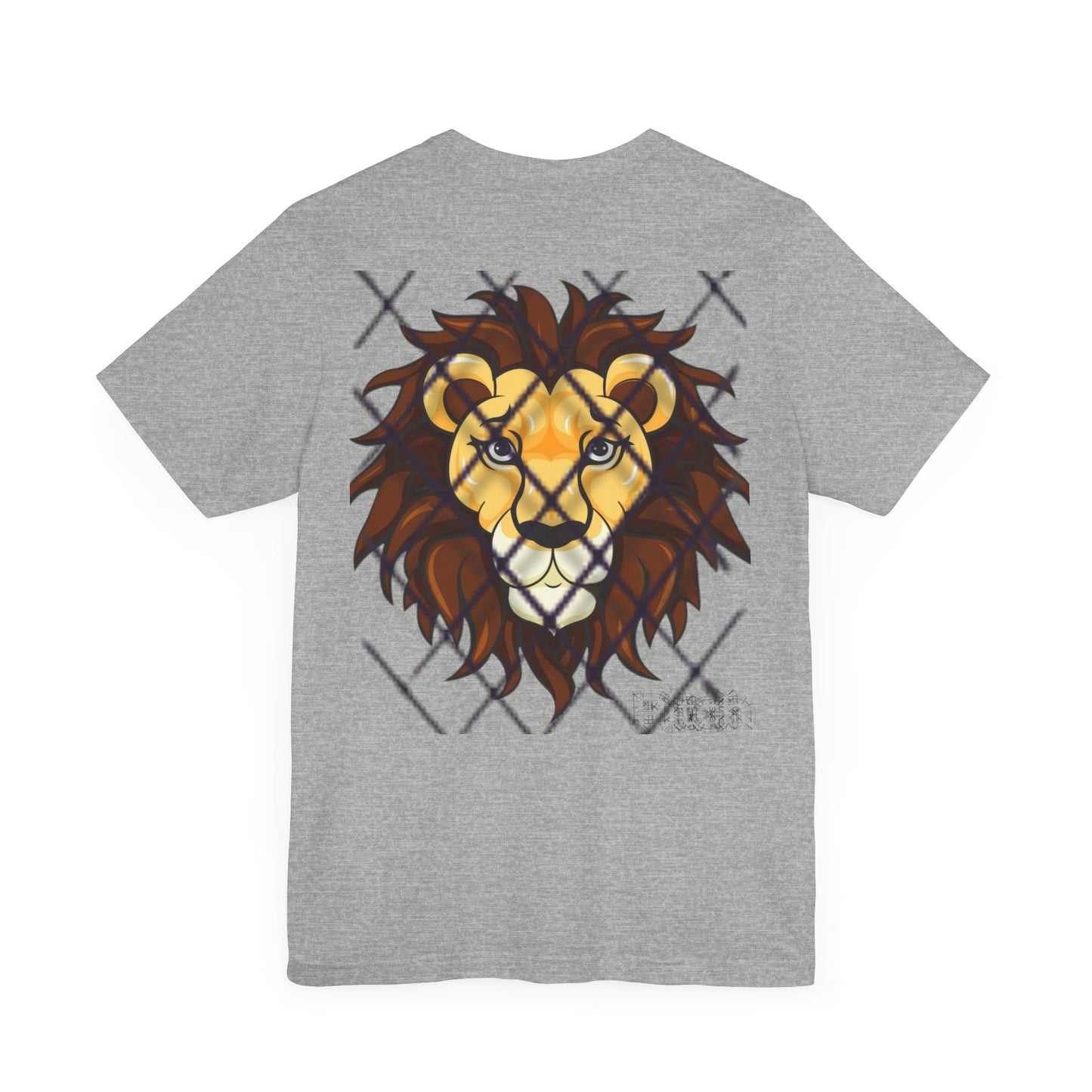 Pitch Lion Graphic Tee - Unisex Wildlife Art