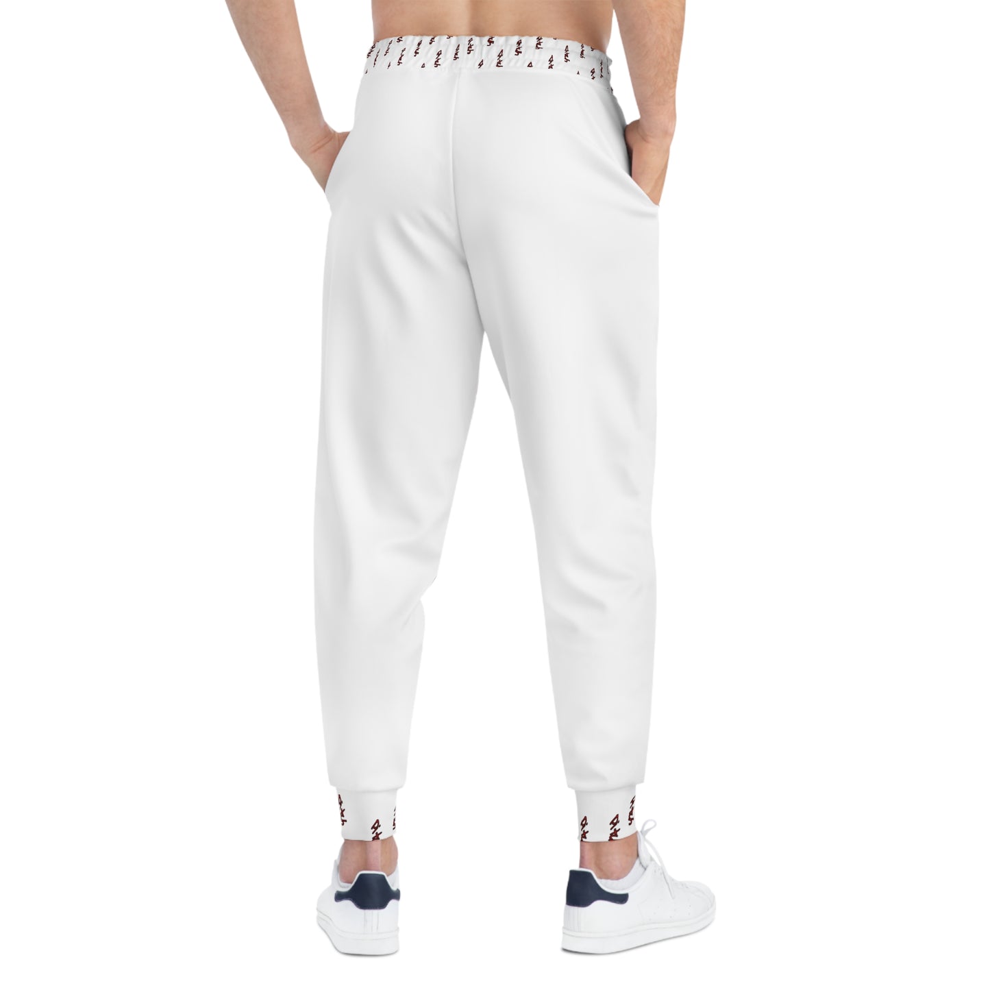 Pitch Shower On Me Grid Trendy Athletic Joggers