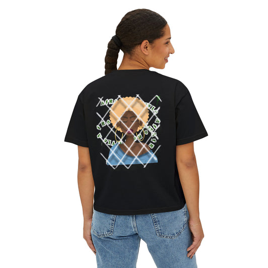 Empowerment AfroBeat Women's Boxy Tee