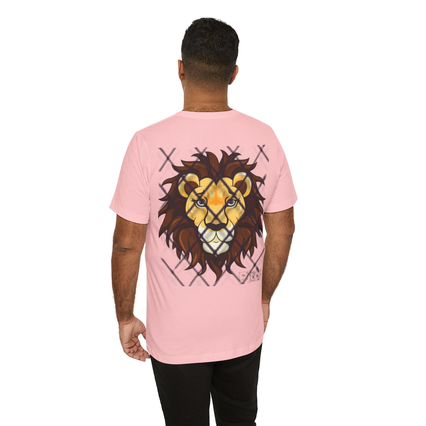 Pitch Lion Graphic Tee - Unisex Wildlife Art