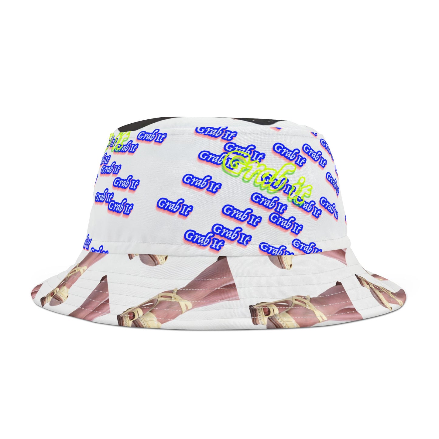 Bucket Hat - Vibrant 'Grab It & Falling Models' Design