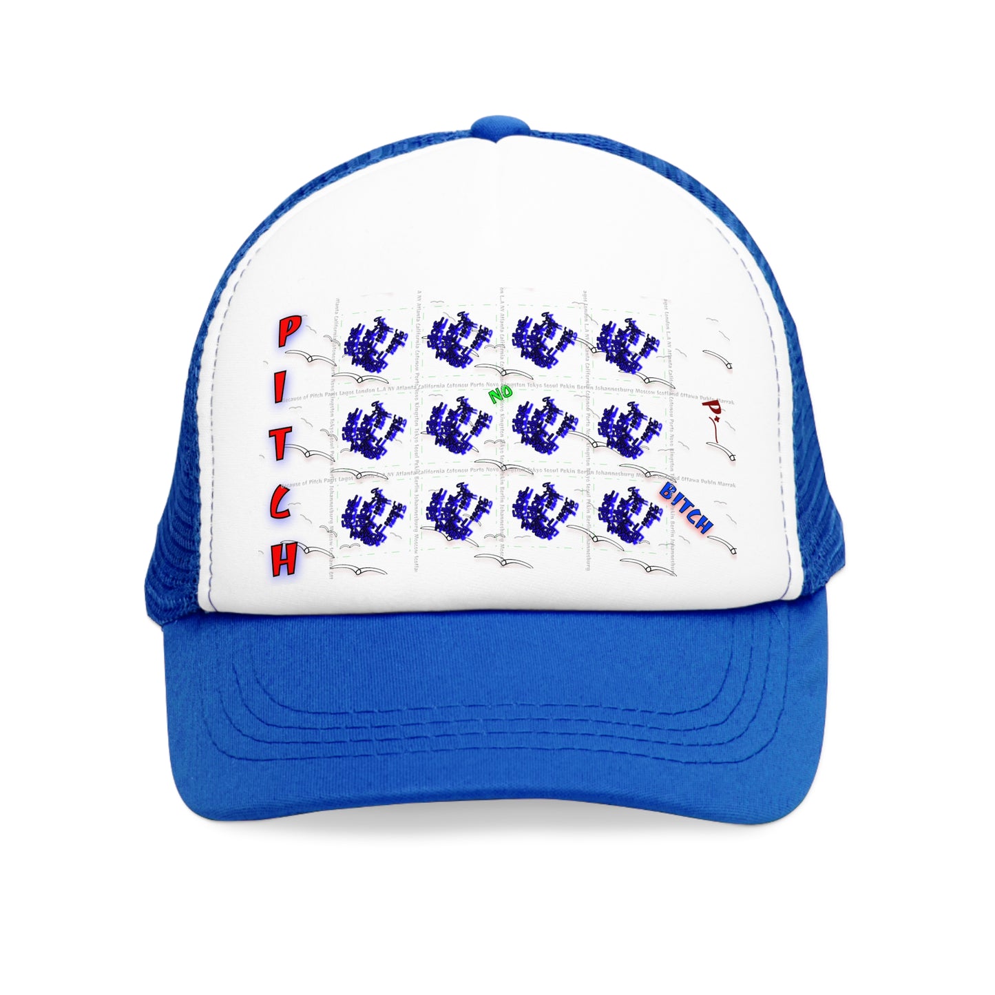 Pitch Follows Trendy Baseball Cap