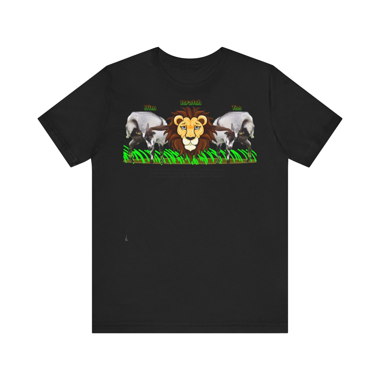 Pitch Lion Graphic Tee - Unisex Wildlife Art