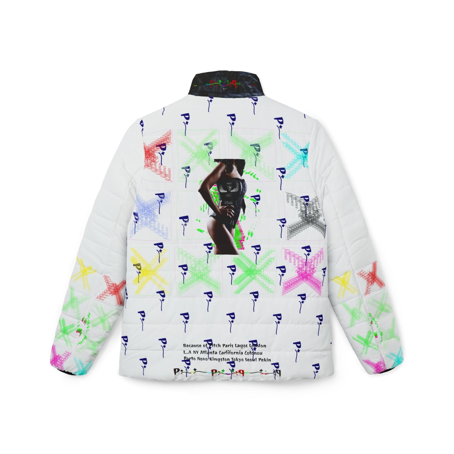 Pitch Graphic Puffer Jacket