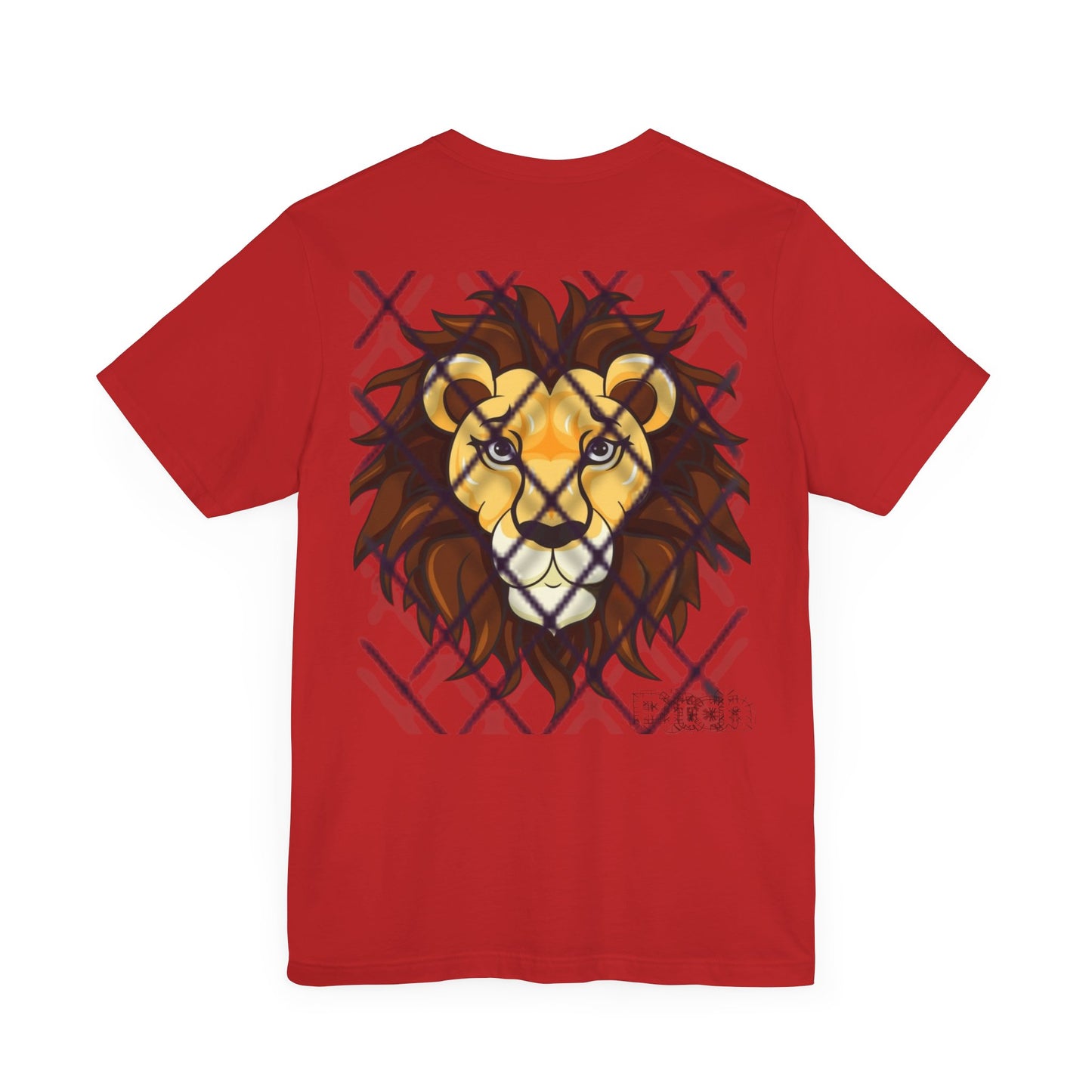 Pitch Lion Graphic Tee - Unisex Wildlife Art