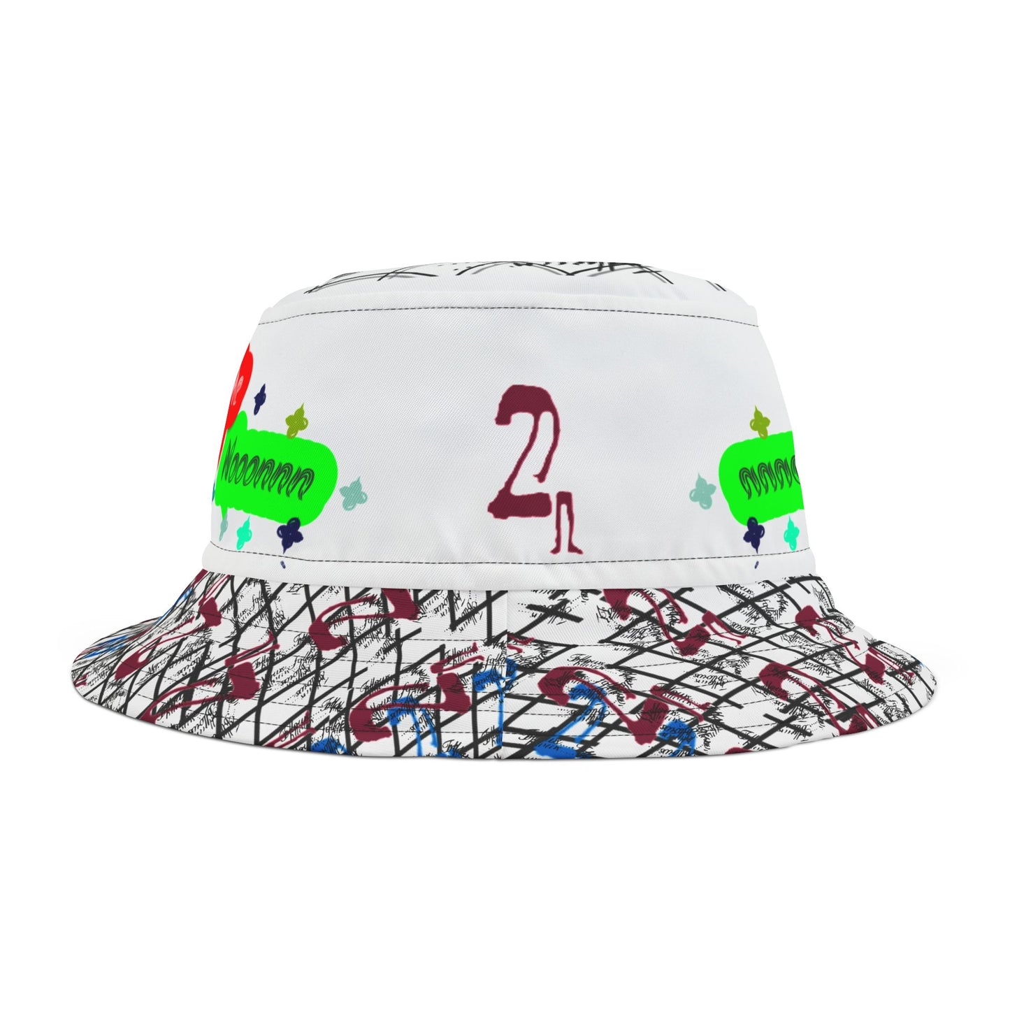 Pitch Graphic Bucket Hat