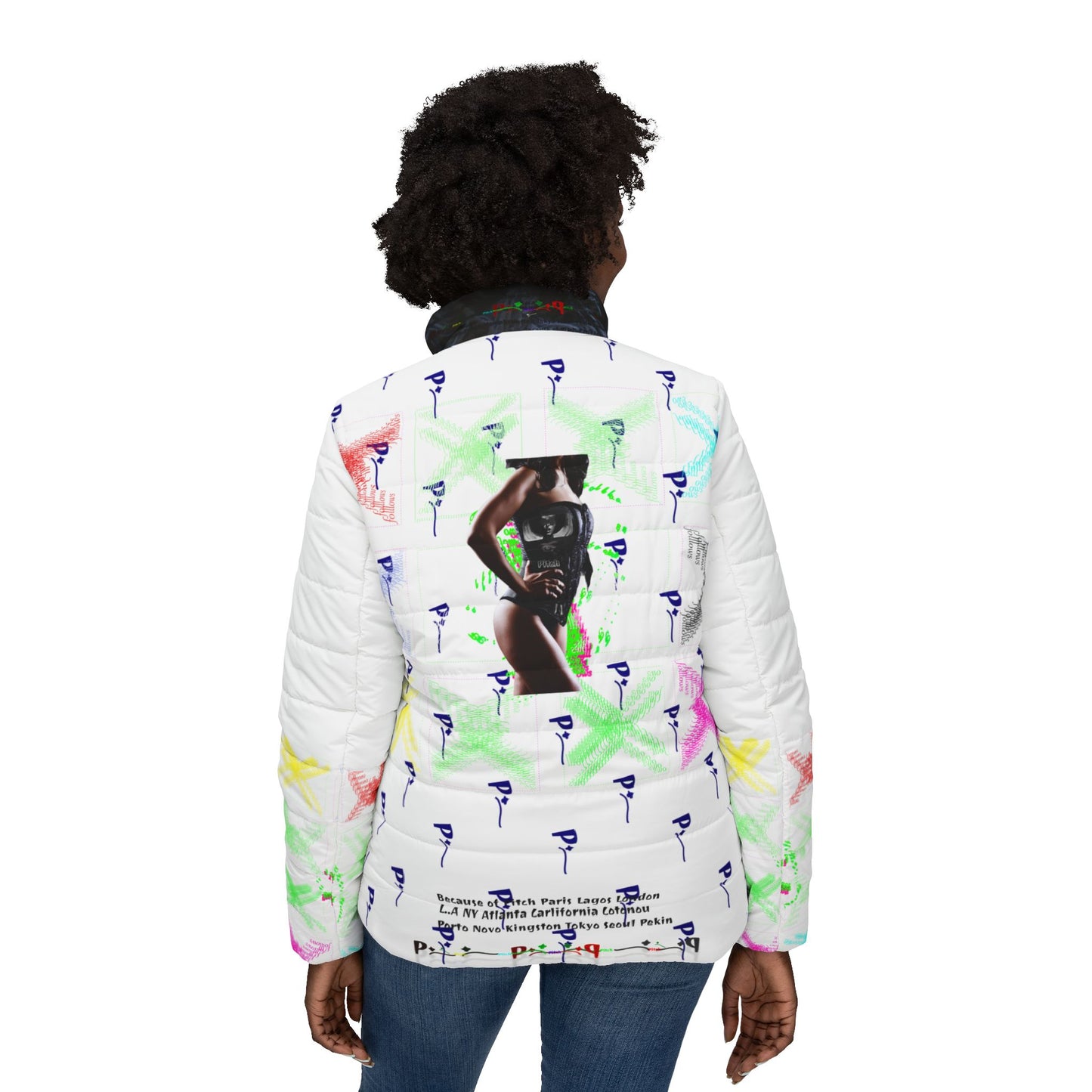 Pitch Graphic Puffer Jacket