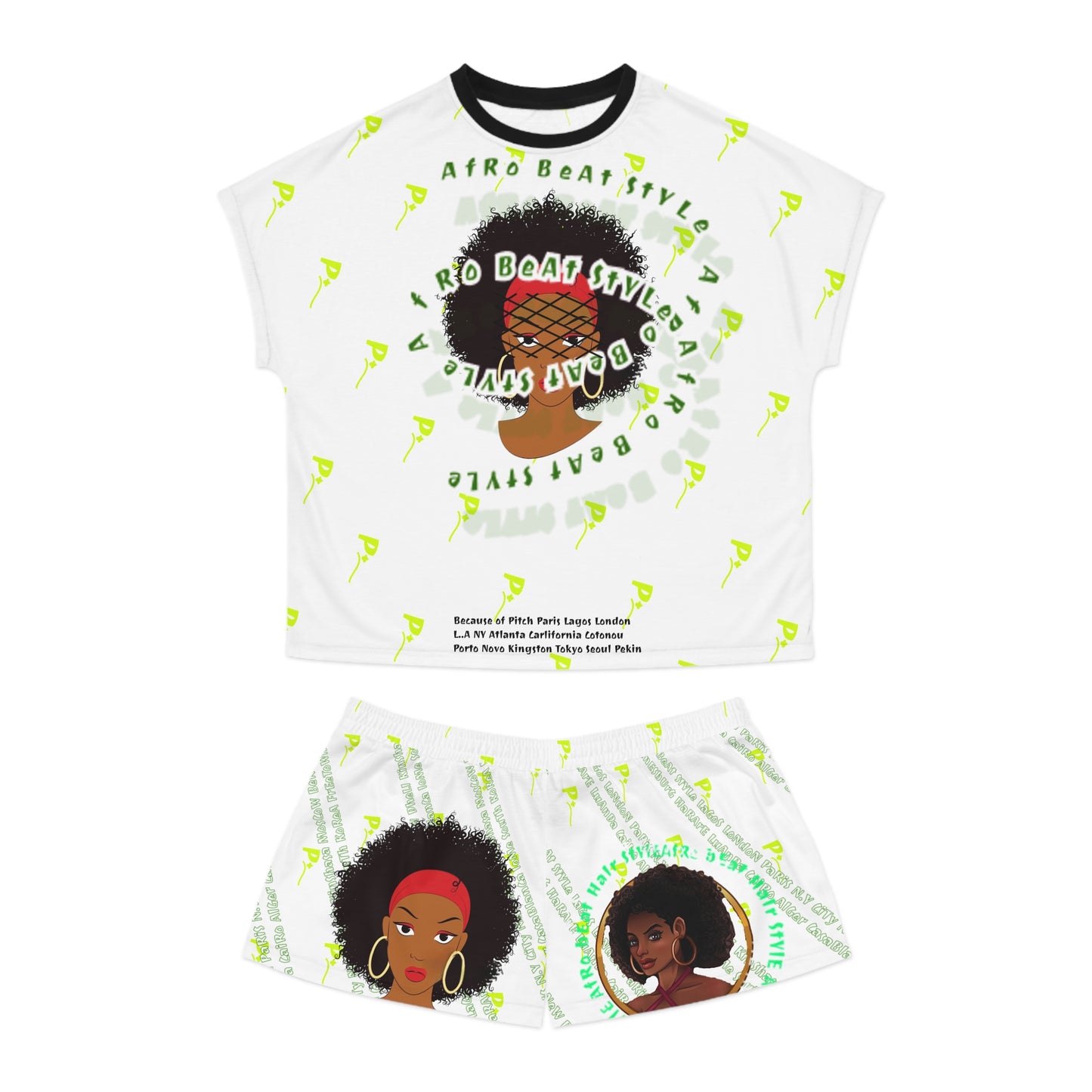 Women's Set - Pitch Afro Beat Style Comfortable for Music Lovers