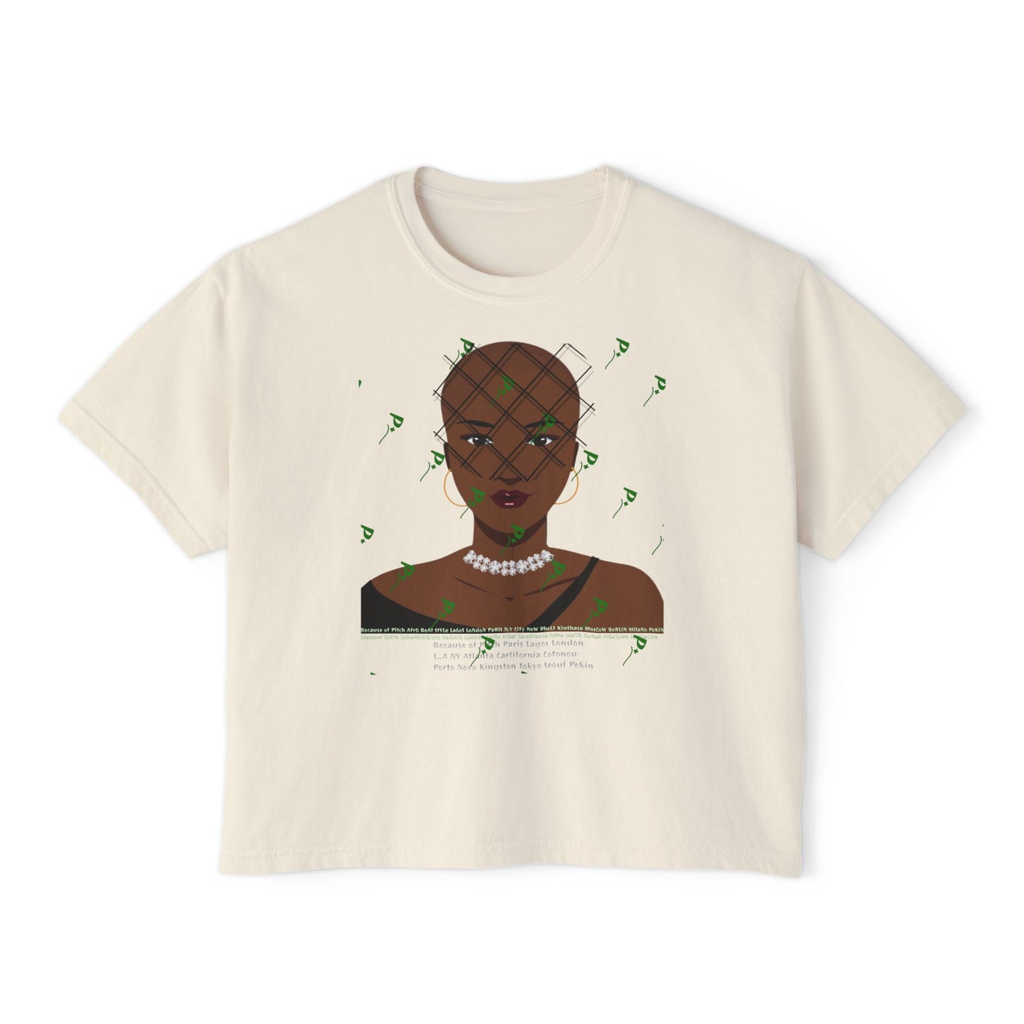 Empowerment AfroBeat Women's Boxy Tee