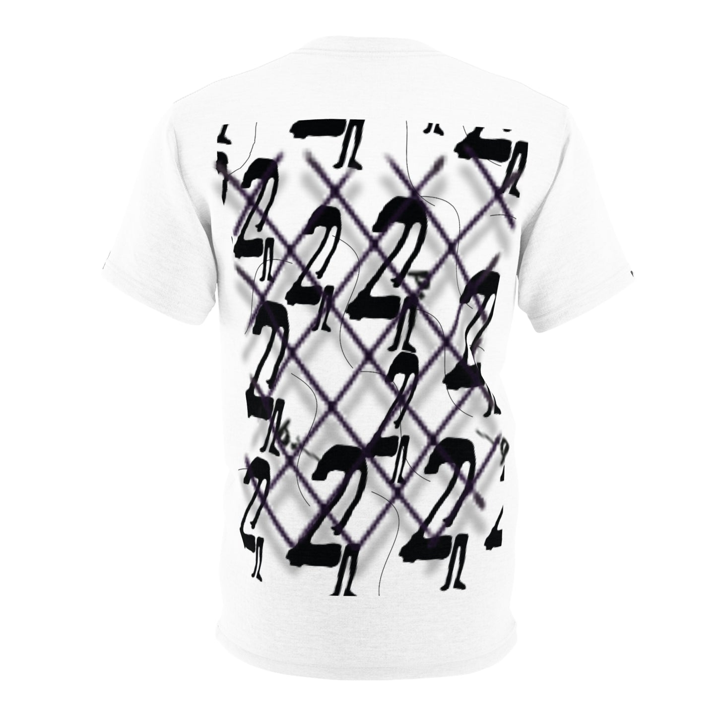 Pitch Tee Minimalist Graphic Edgy Modern Number 2 Pattern Design