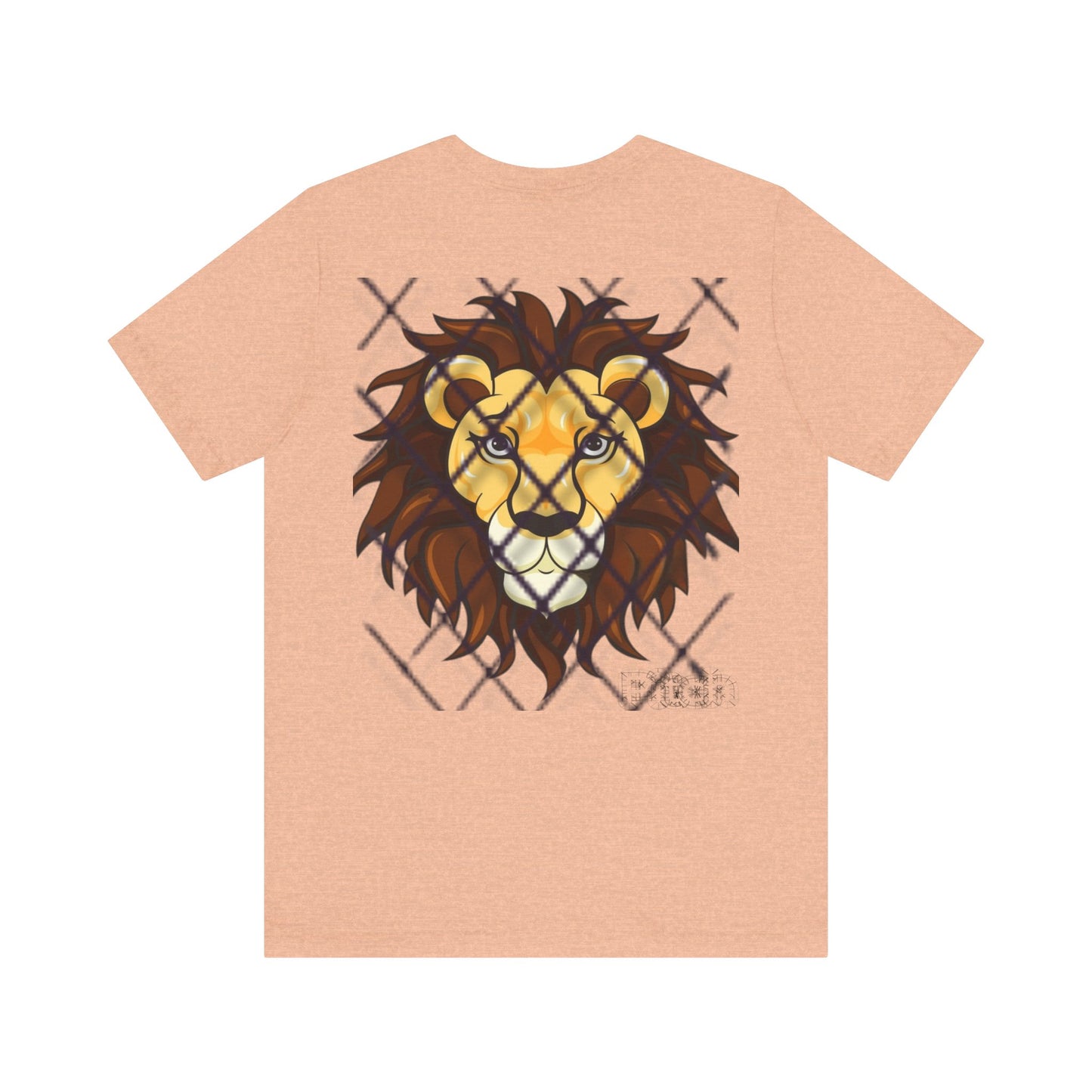 Pitch Lion Graphic Tee - Unisex Wildlife Art