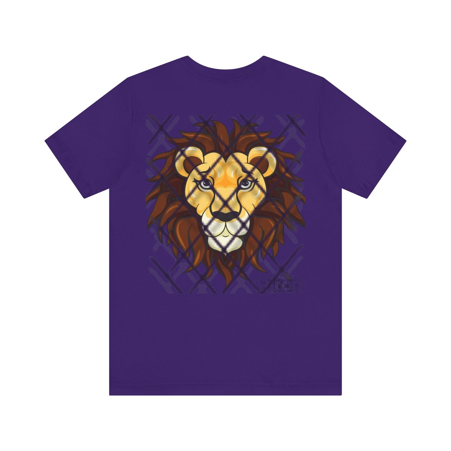 Pitch Lion Graphic Tee - Unisex Wildlife Art