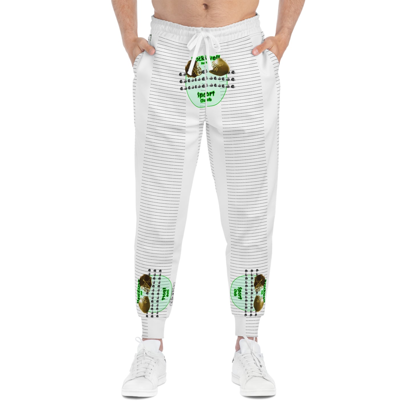 Pitch Sporty Graphic Athletic Joggers