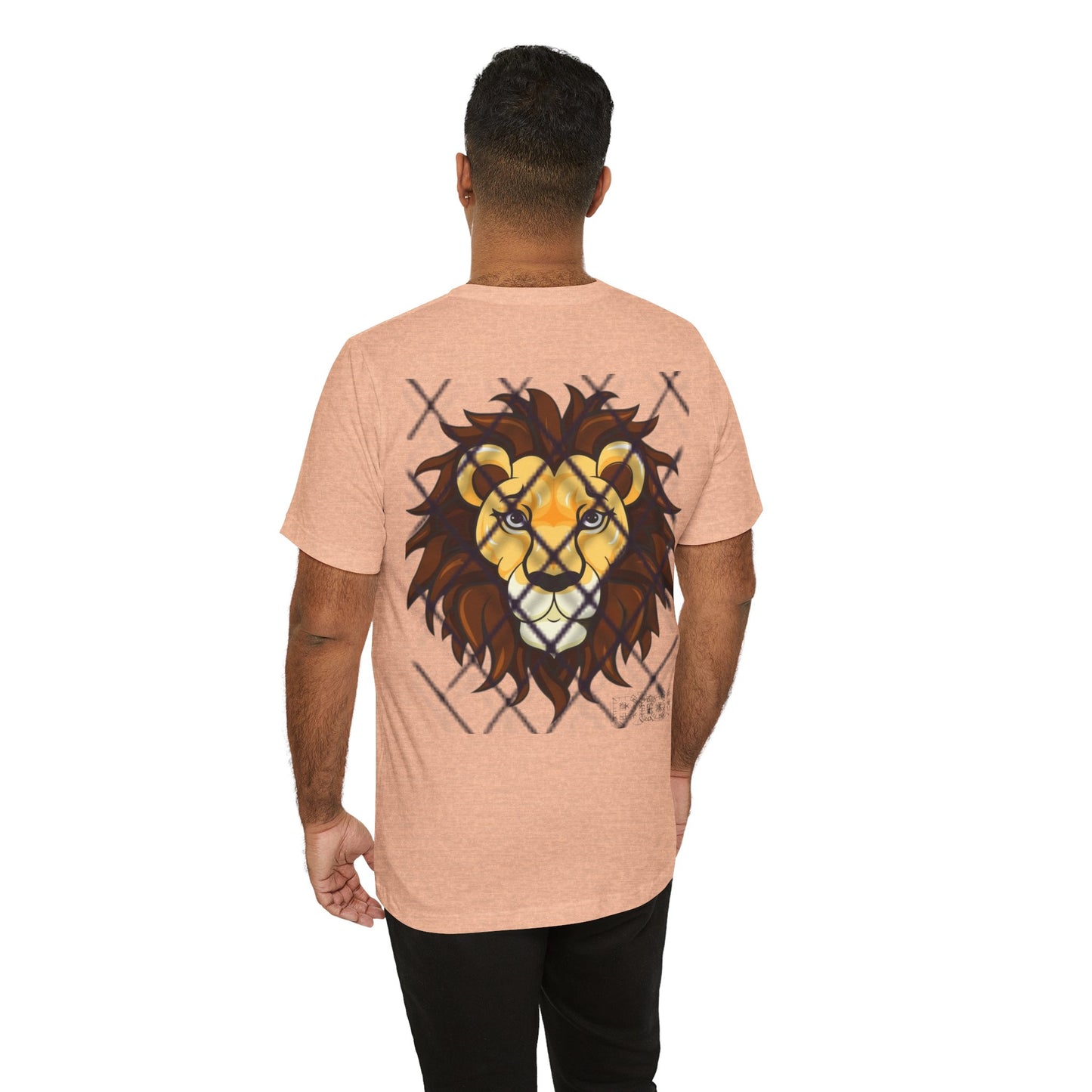 Pitch Lion Graphic Tee - Unisex Wildlife Art