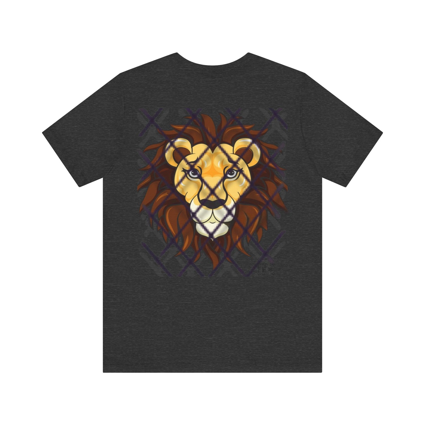 Pitch Lion Graphic Tee - Unisex Wildlife Art