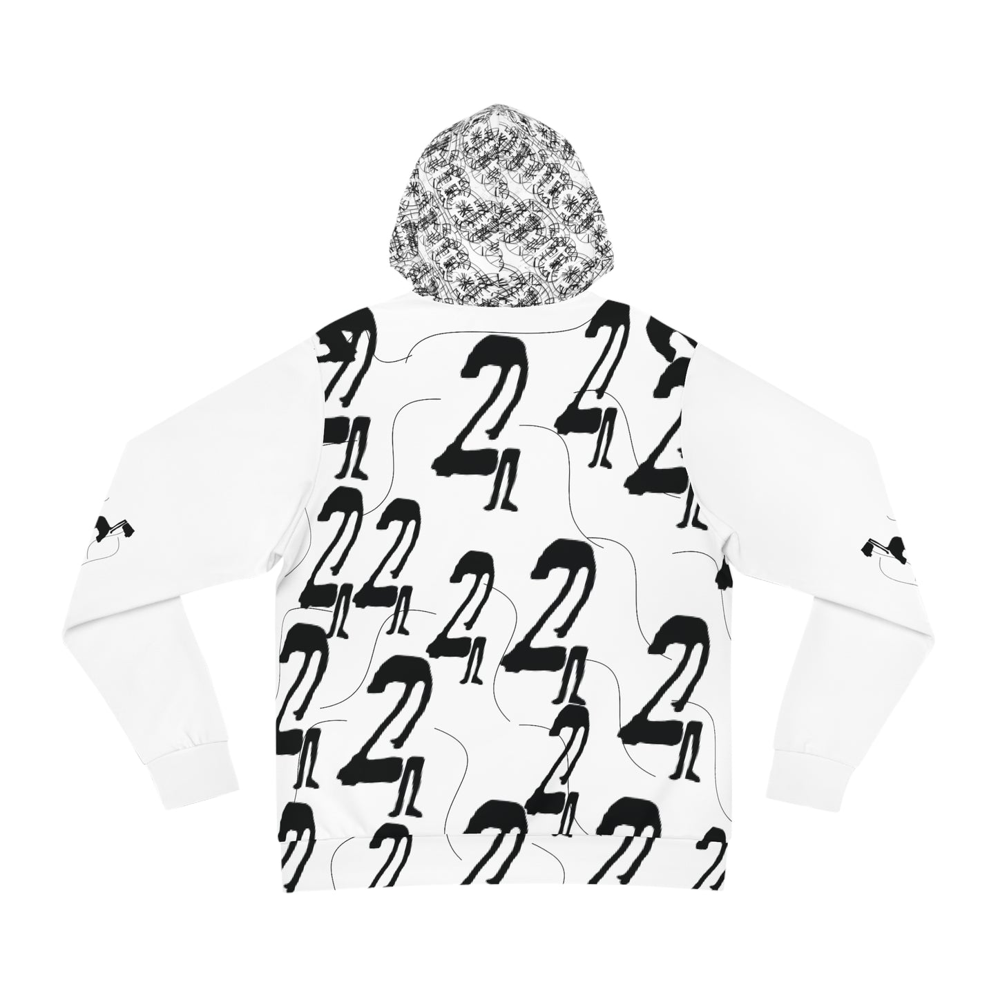 Trendy Fashion Hoodie with Artistic Print – Perfect for Stylish Individuals