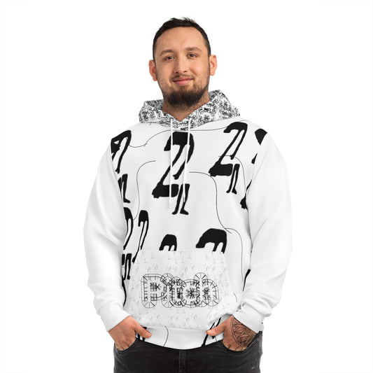 Trendy Fashion Hoodie with Artistic Print – Perfect for Stylish Individuals