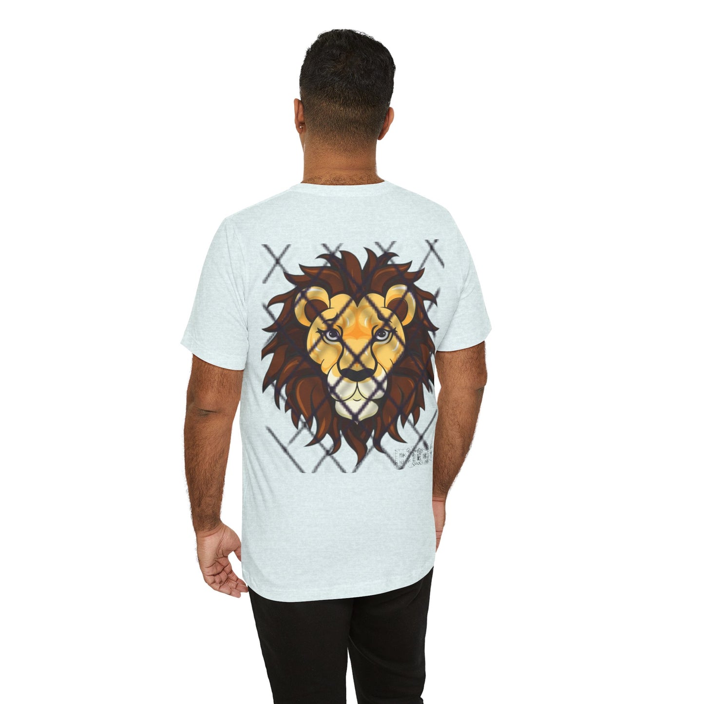 Pitch Lion Graphic Tee - Unisex Wildlife Art