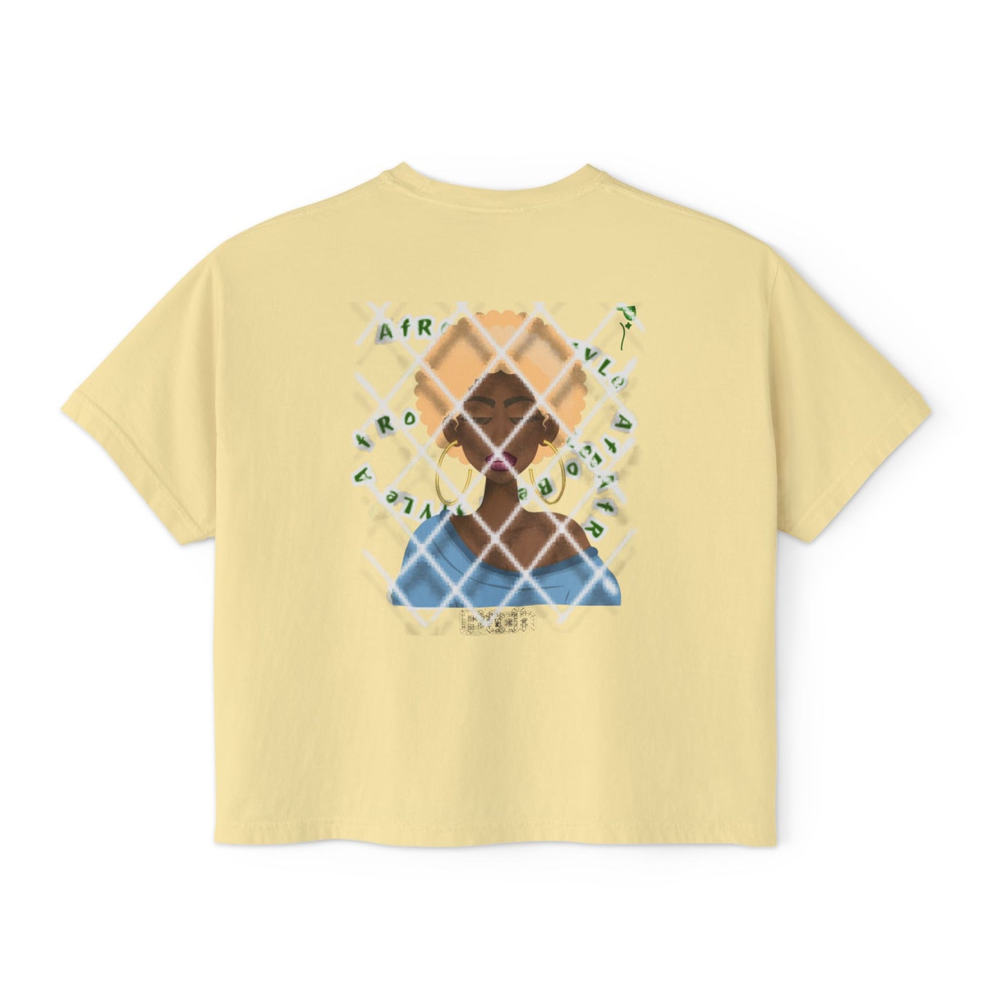 Empowerment AfroBeat Women's Boxy Tee