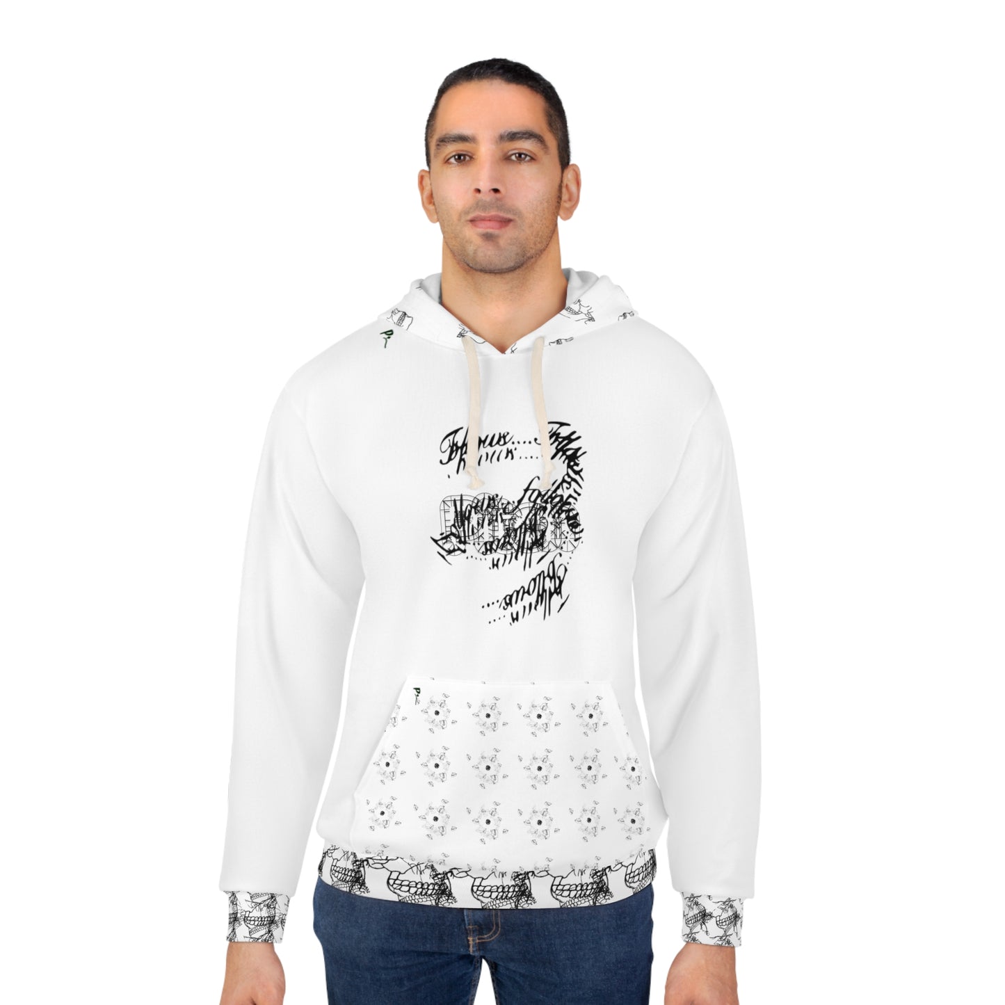 Pitch Artistic Unisex Hoodie - Unique Graphic Design for Creative Souls