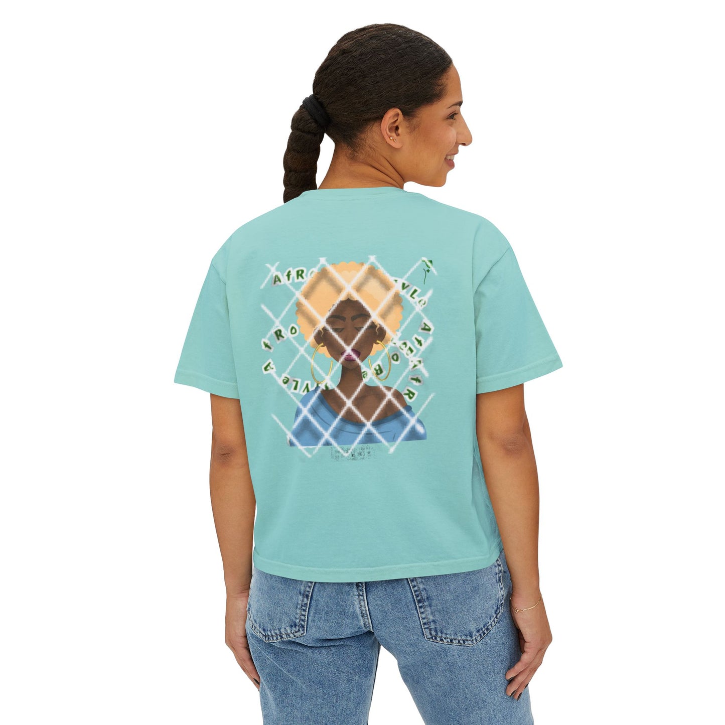 Empowerment AfroBeat Women's Boxy Tee