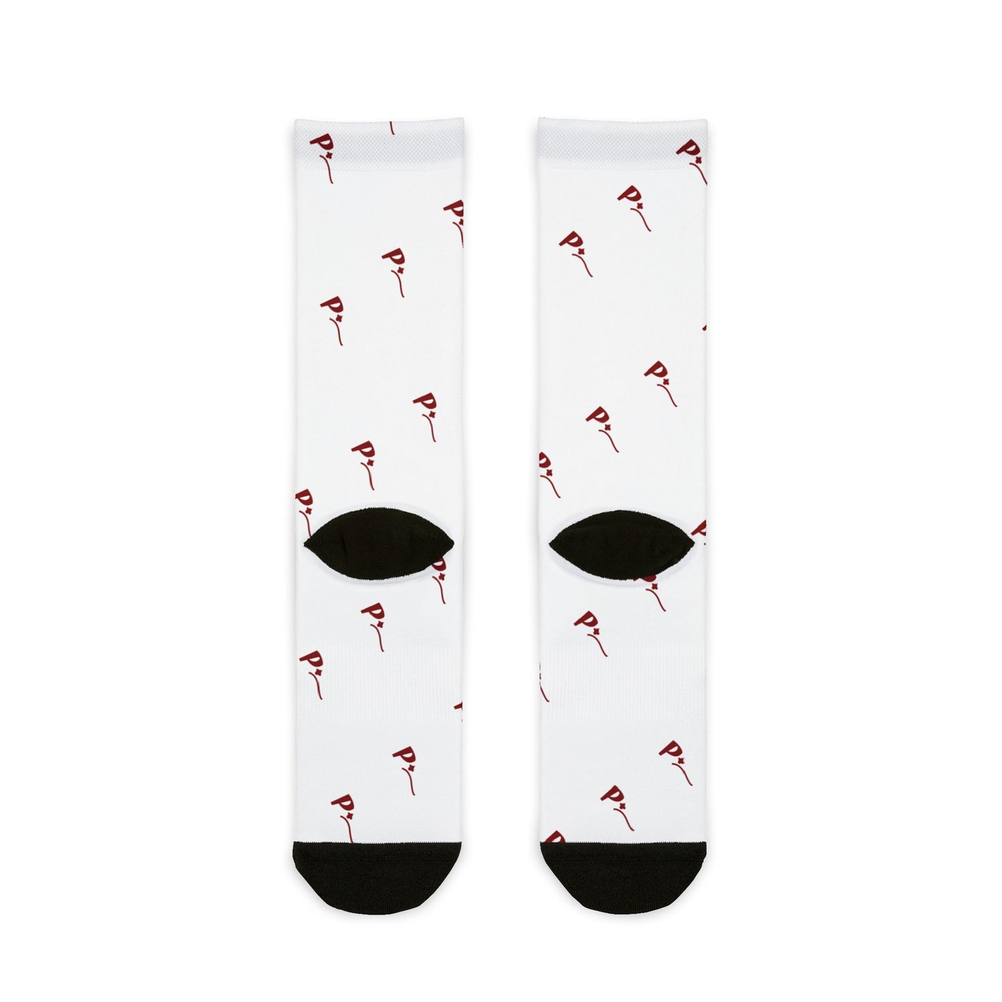 Pitch Logo Print Stylish and Comfortable Footwear - Crew Socks