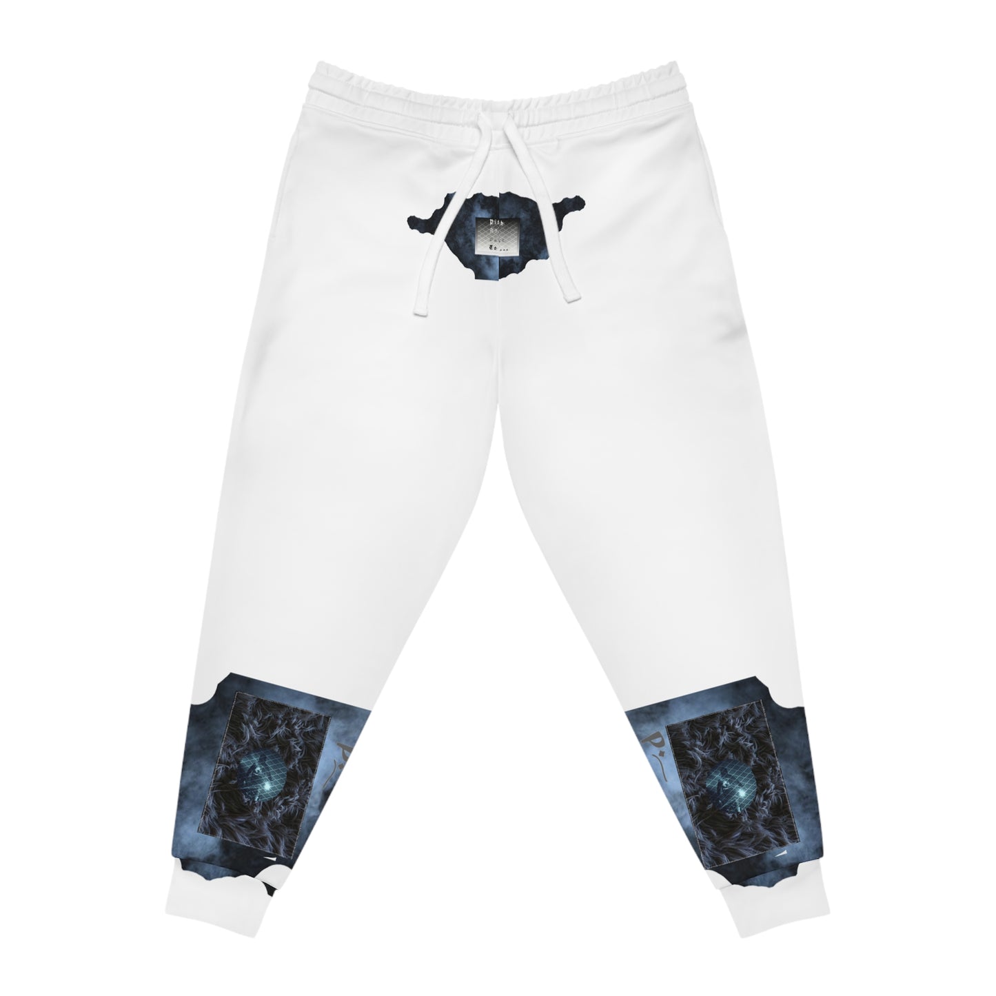 Pitch Abstract Graphic Men's Athletic Joggers