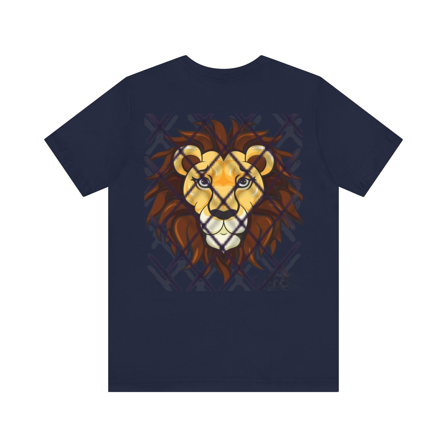 Pitch Lion Graphic Tee - Unisex Wildlife Art