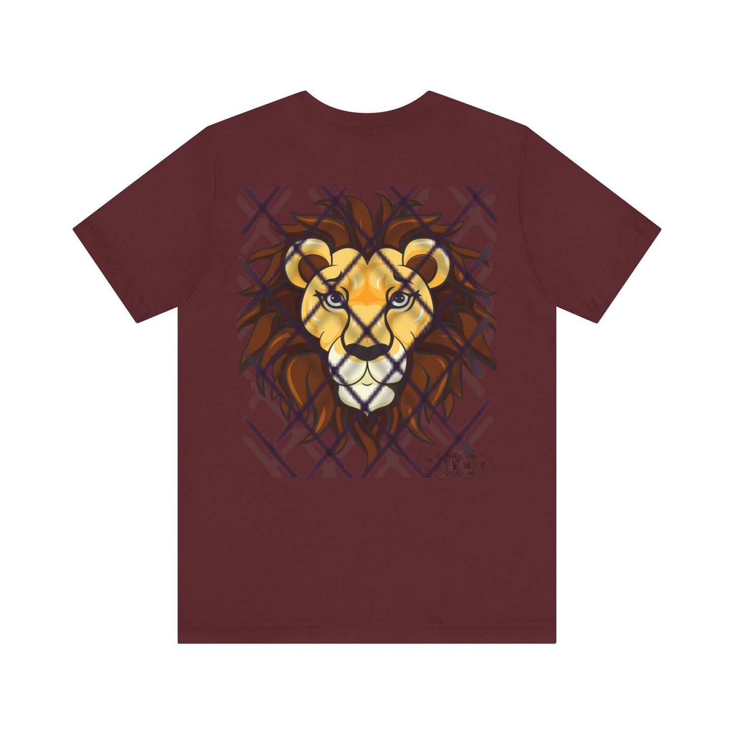 Pitch Lion Graphic Tee - Unisex Wildlife Art