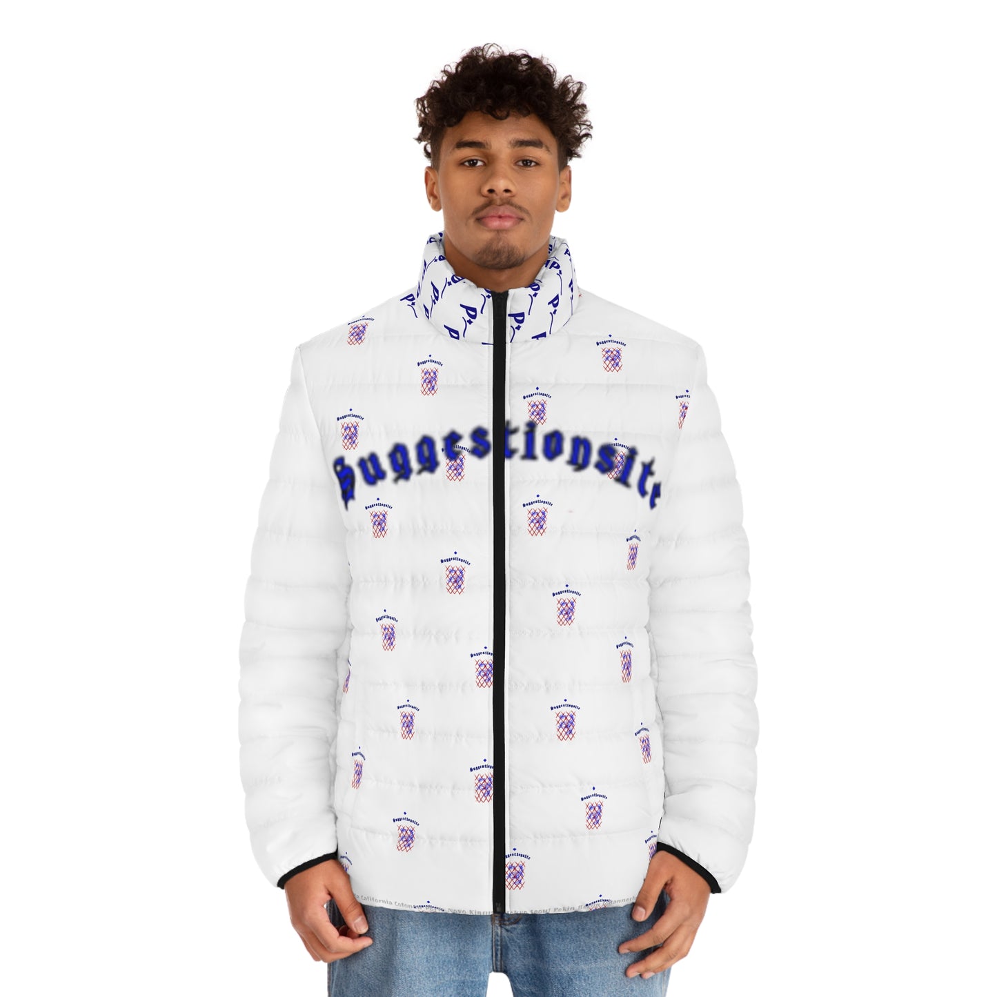 Pitch Graphic Men's Puffer Jacket