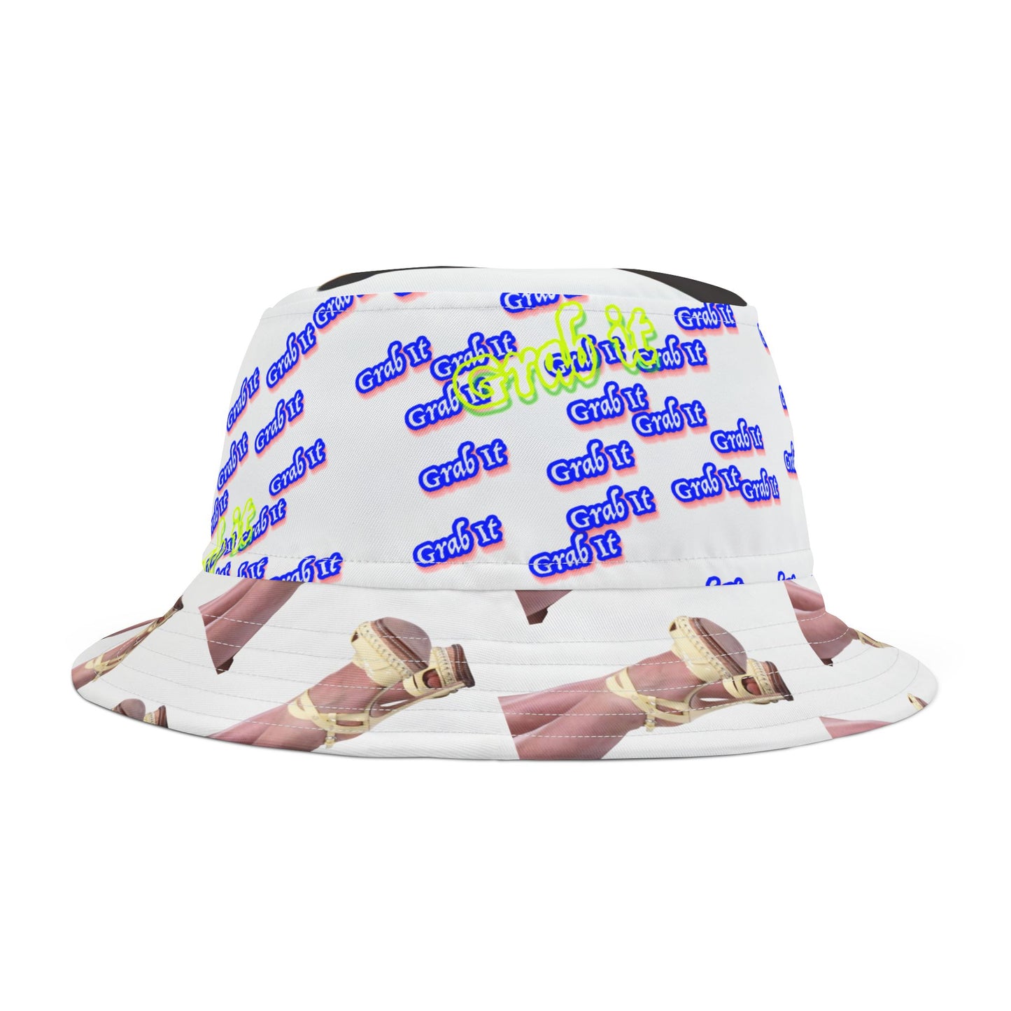 Bucket Hat - Vibrant 'Grab It & Falling Models' Design