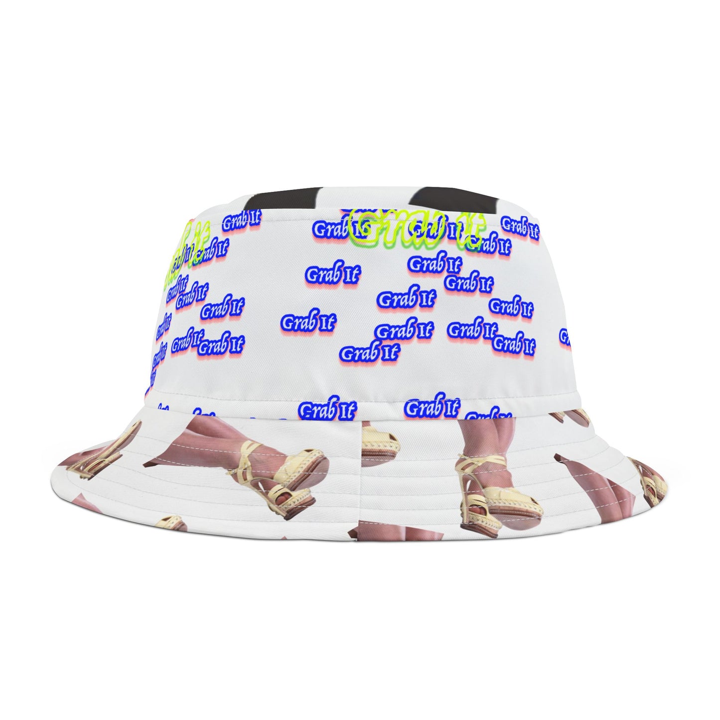 Bucket Hat - Vibrant 'Grab It & Falling Models' Design