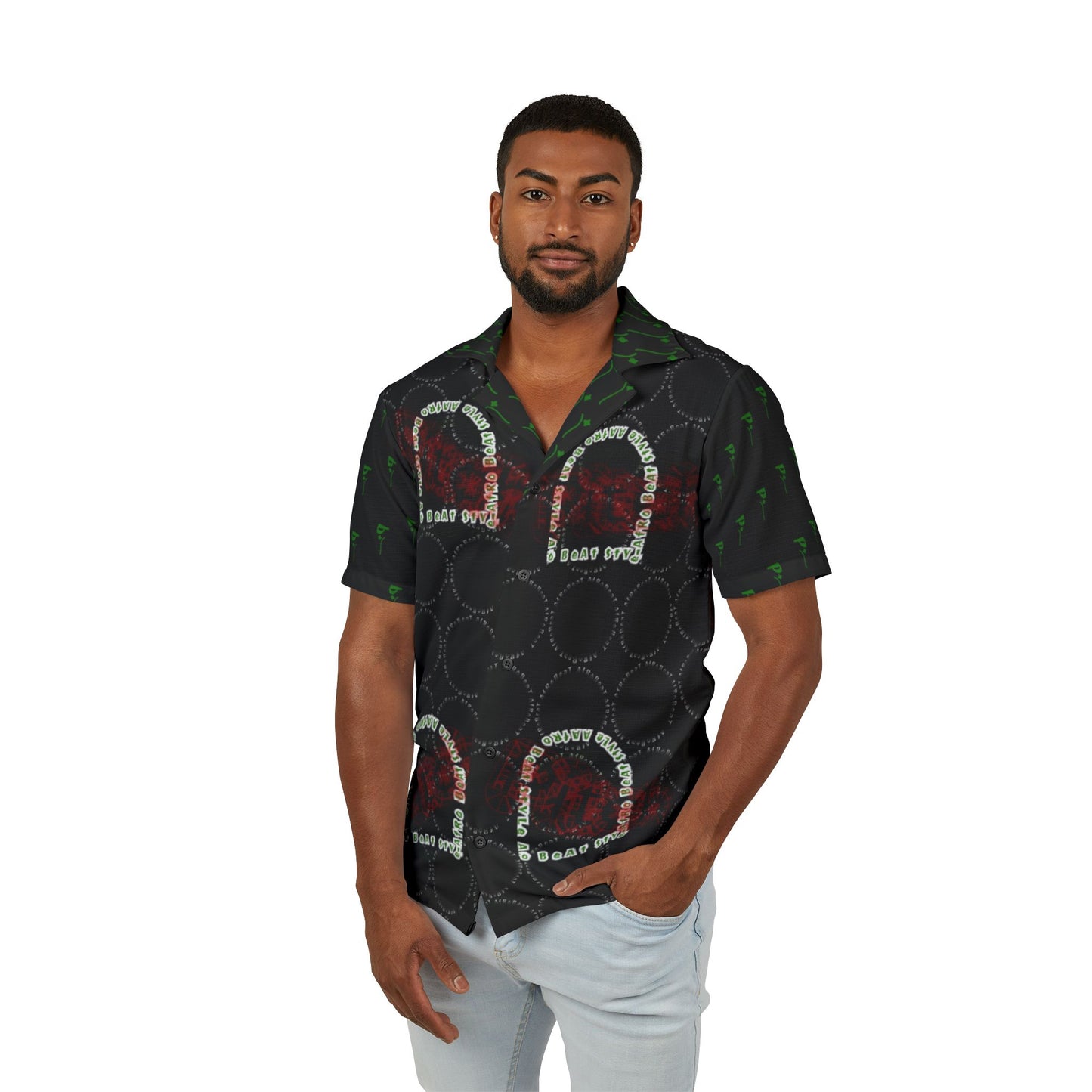 Pitch AfroBeat Hawaiian Camp Shirt