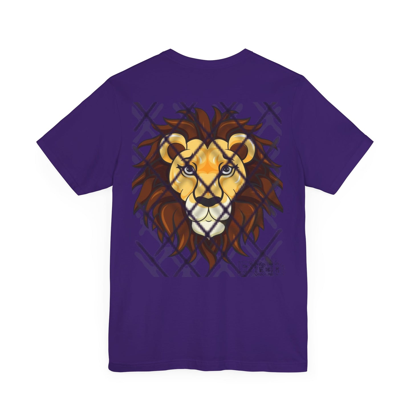 Pitch Lion Graphic Tee - Unisex Wildlife Art