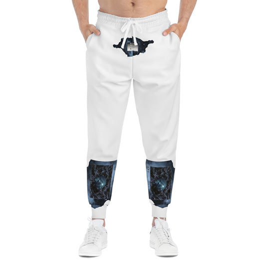 Pitch Abstract Graphic Men's Athletic Joggers