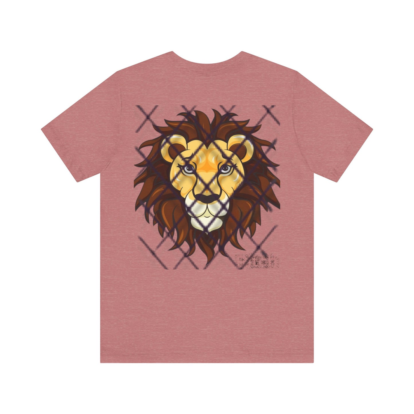 Pitch Lion Graphic Tee - Unisex Wildlife Art