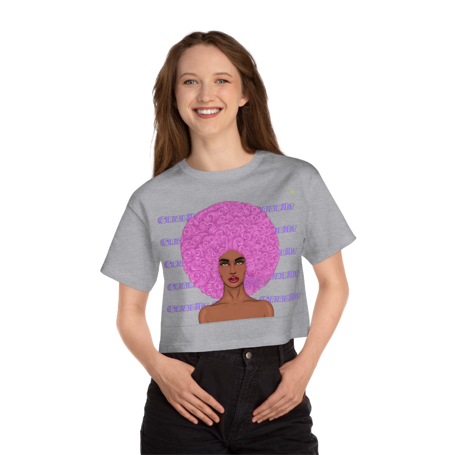 Pitch Empowering Women's Cropped T-Shirt