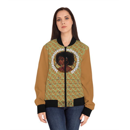 Pitch Bomber Jacket - Pitch Empowerment Stylish AfroBeat Design for Casual Chic