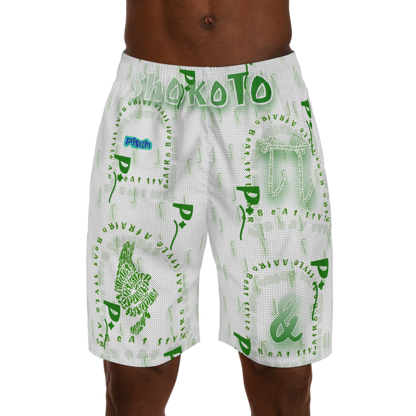 Pitch AfroBeat Style Jogger Shorts