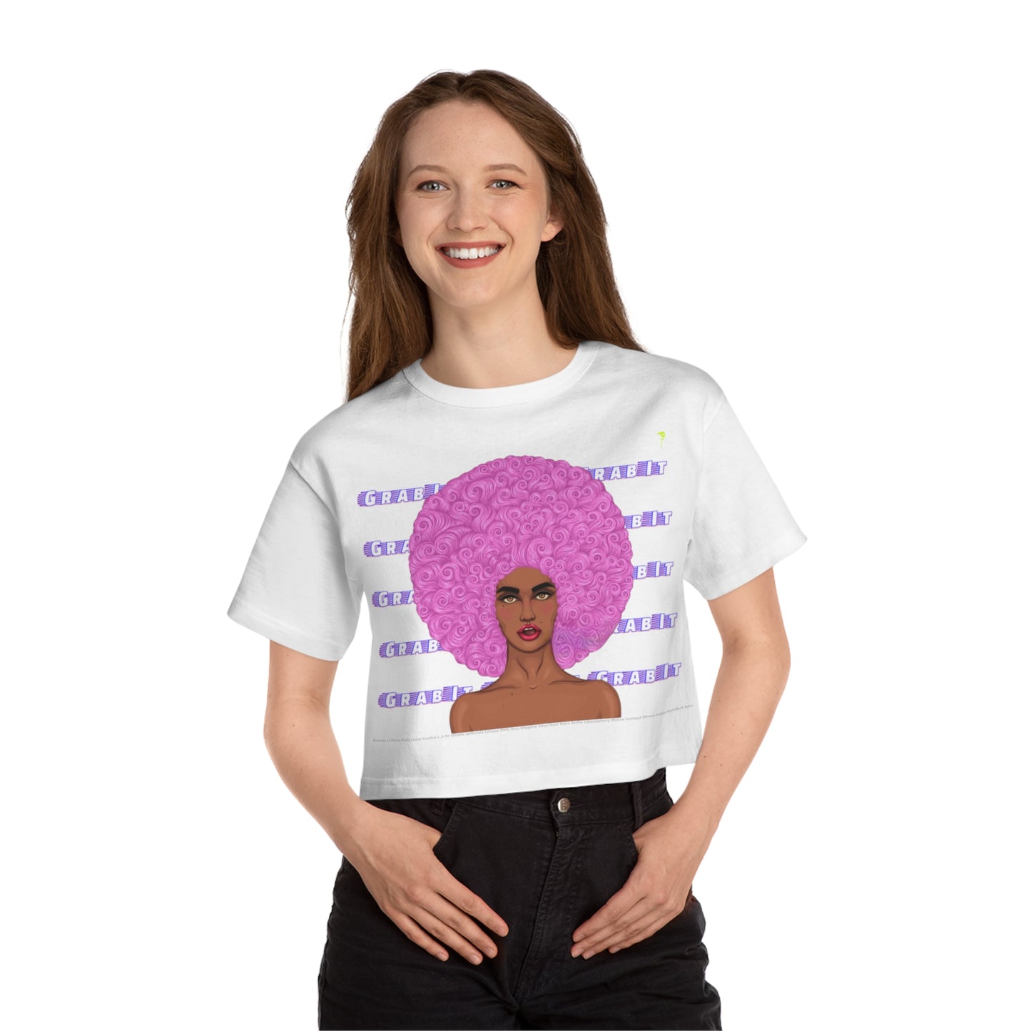 Pitch Empowering Women's Cropped T-Shirt