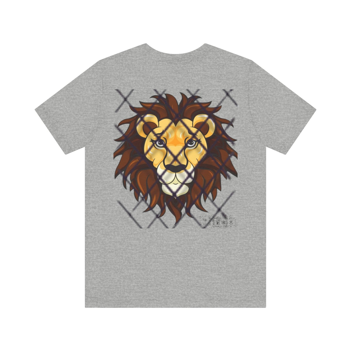 Pitch Lion Graphic Tee - Unisex Wildlife Art