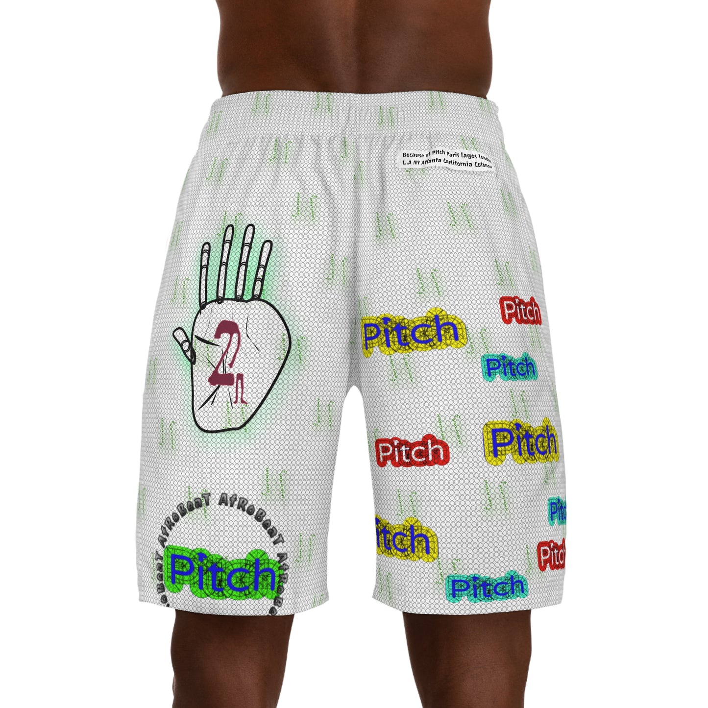 Pitch AfroBeat Style Jogger Shorts